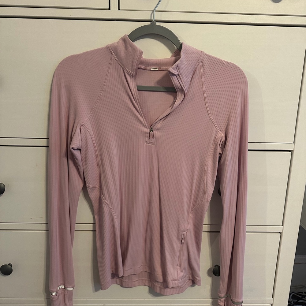 Lululemon Athletica Mauve Long Sleeve Top